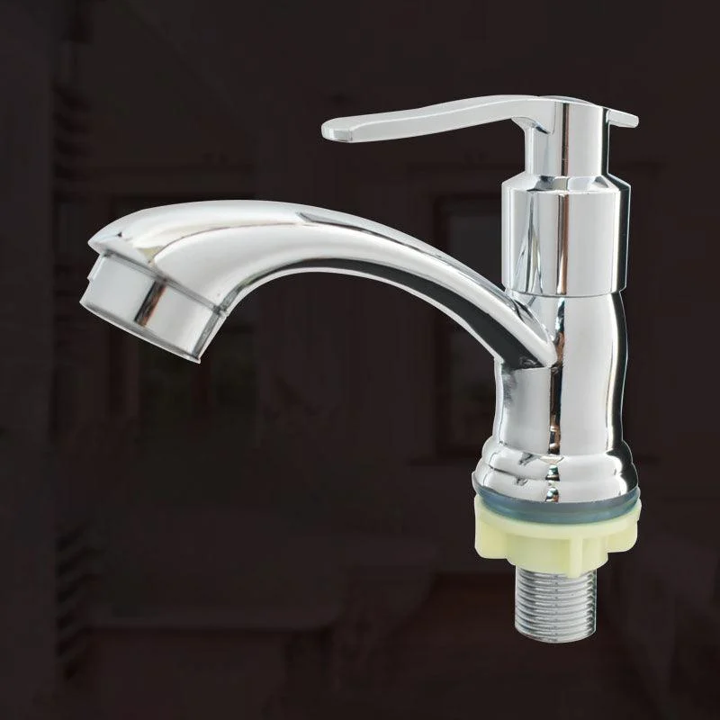 Modern Bathroom Tap Chrome Knob Handle with Water Hose Vessel Sink Tap -Bathlova