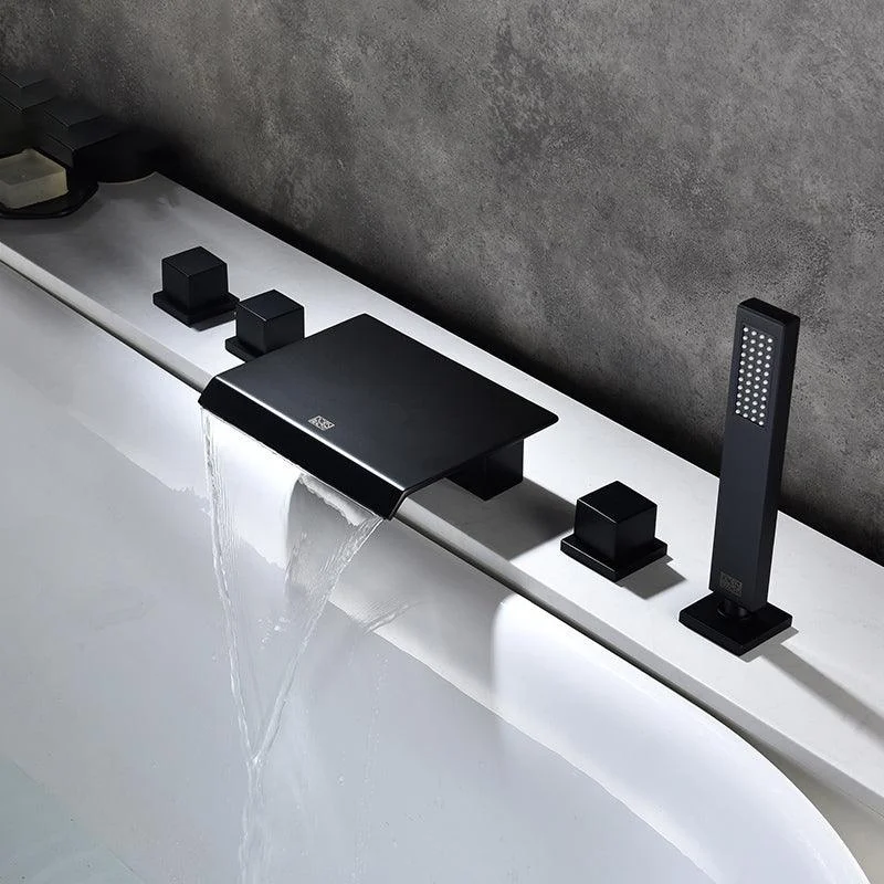 Modern Bathroom Tap Low Arc Pure Color Wall Mounted Bathroom Sink Fauce -Bathlova