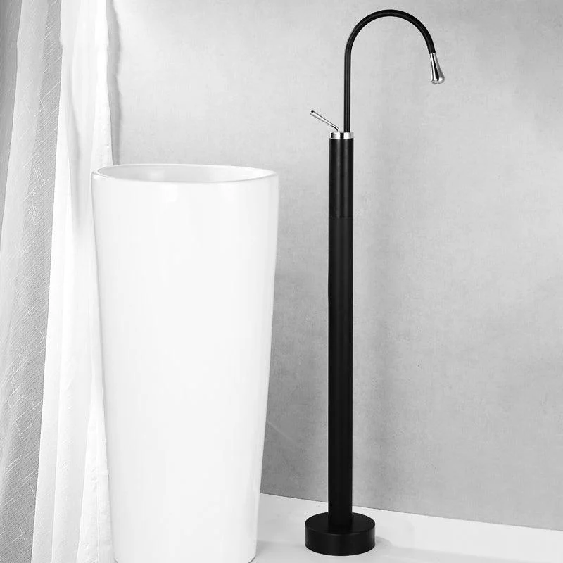 Modern Bathroom Tap Pure Color Freestanding Bathroom Tap -Bathlova