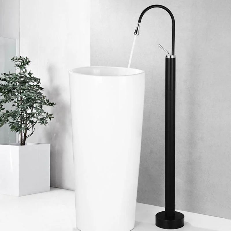 Modern Bathroom Tap Pure Color Freestanding Bathroom Tap -Bathlova