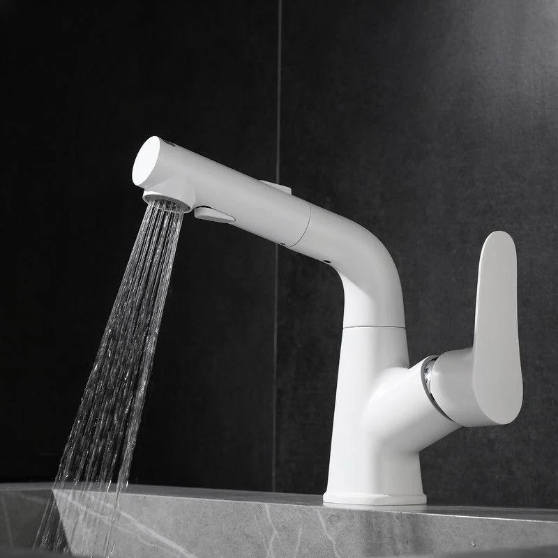 Modern Bathroom Vessel Tap Grass Lever Swivel Spout with Hoses Lavatory Tap -Bathlova