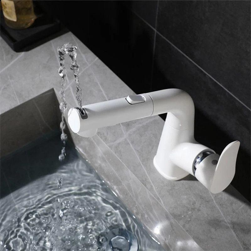 Modern Bathroom Vessel Tap Grass Lever Swivel Spout with Hoses Lavatory Tap -Bathlova