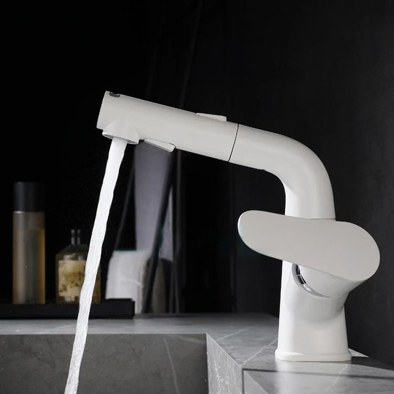 Modern Bathroom Vessel Tap Grass Lever Swivel Spout with Hoses Lavatory Tap -Bathlova