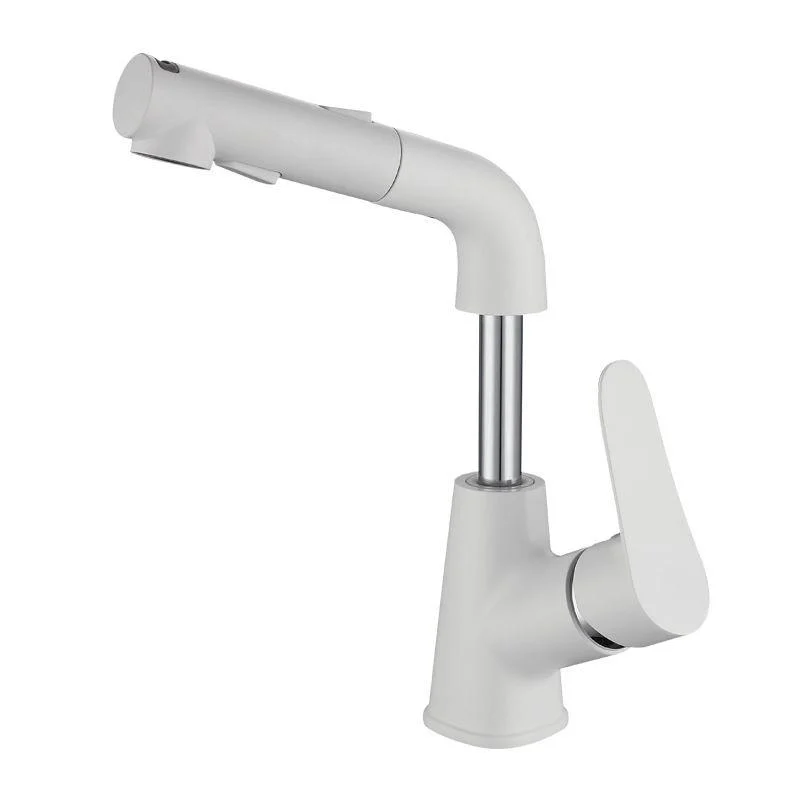 Modern Bathroom Vessel Tap Grass Lever Swivel Spout with Hoses Lavatory Tap -Bathlova