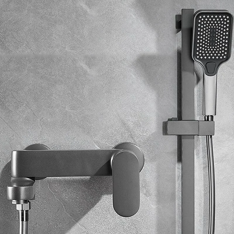 Modern Bathtub Tap Brass Handheld Shower Head Bathtub Tap -Bathlova