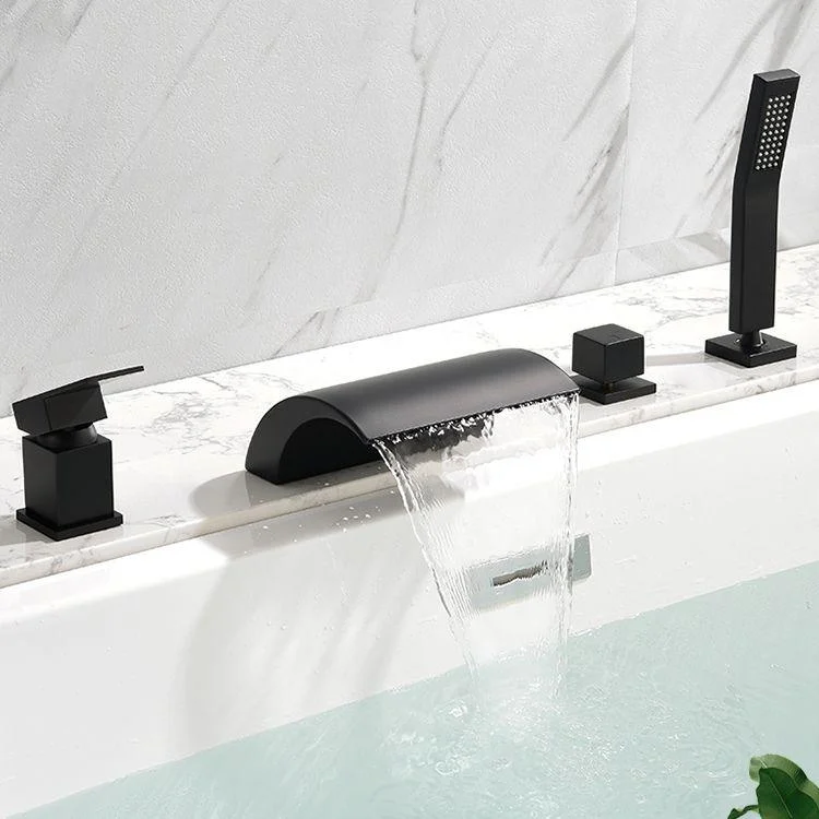 modern-bathtub-tap-fixed-waterfall-bathroom-tap-with-hand-shower-bathlova-6 Modern Bathtub Tap Fixed Waterfall Bathroom Tap with Hand Shower -Bathlova