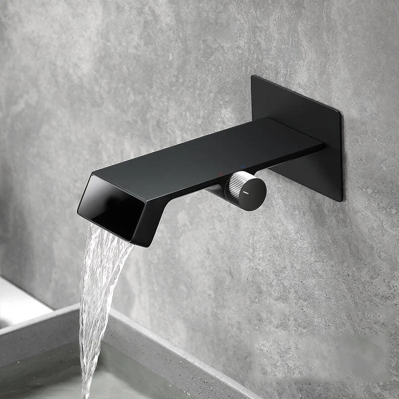 Modern Bathtub Tap Wall-mounted Brass Digital Display Bathtub Tap -Bathlova