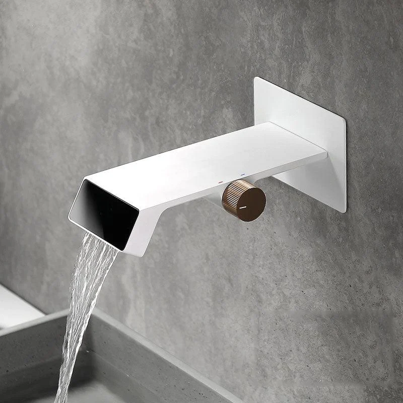 Modern Bathtub Tap Wall-mounted Brass Digital Display Bathtub Tap -Bathlova