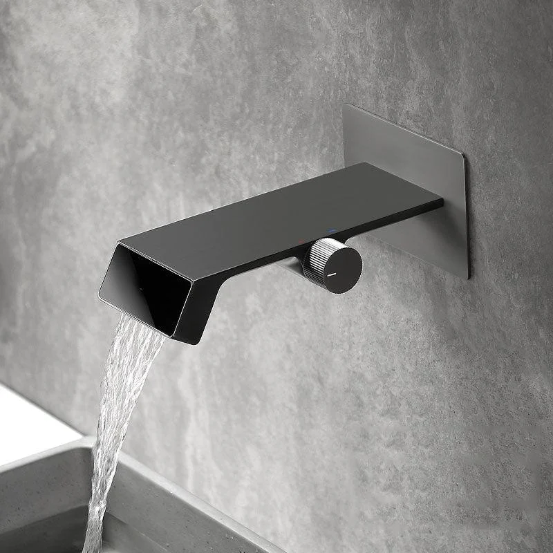 Modern Bathtub Tap Wall-mounted Brass Digital Display Bathtub Tap -Bathlova