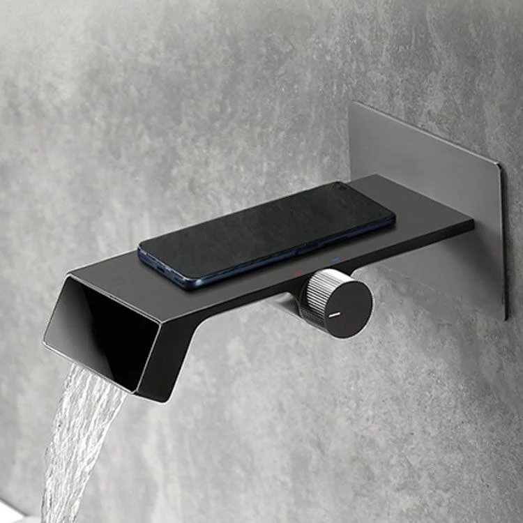 Modern Bathtub Tap Wall-mounted Brass Digital Display Bathtub Tap -Bathlova