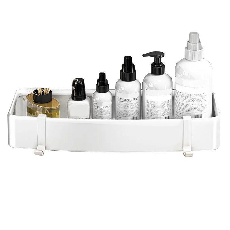 Modern Black and White Metal Bath Hardware Set Bath Shelf Bathroom Hardware Set -Bathlova