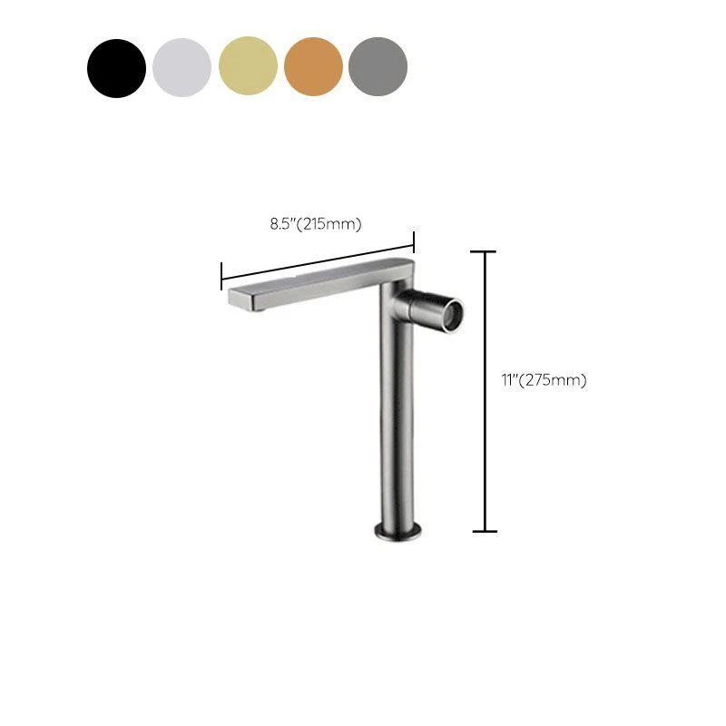 Modern Brass Bathroom Tap Knob Handles Deck-mount Fixed Tap -Bathlova