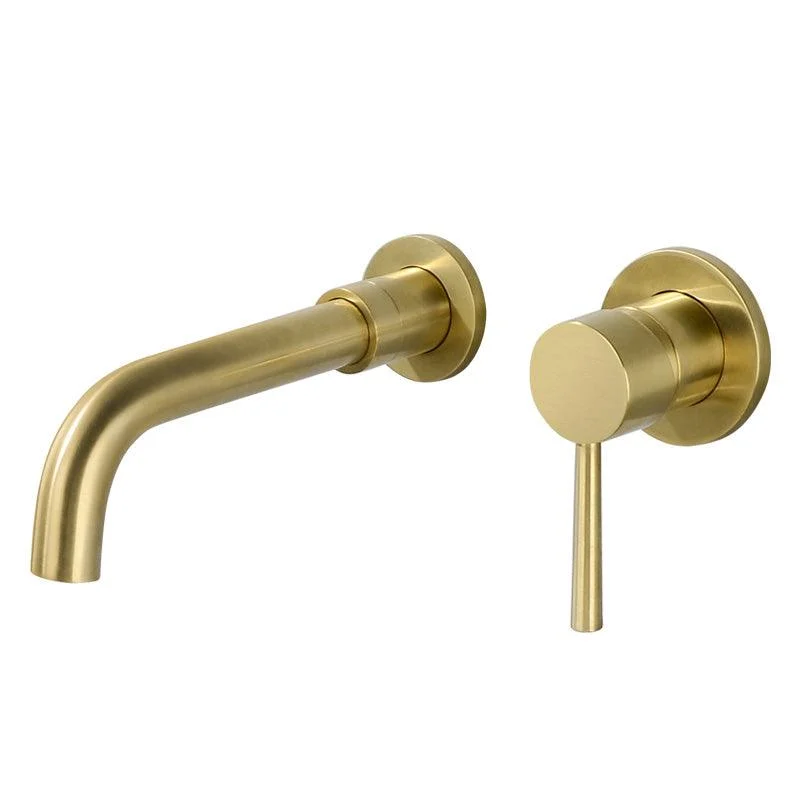 Modern Brass Roman Tub Tap with 1 Lever Handles Tub Tap -Bathlova