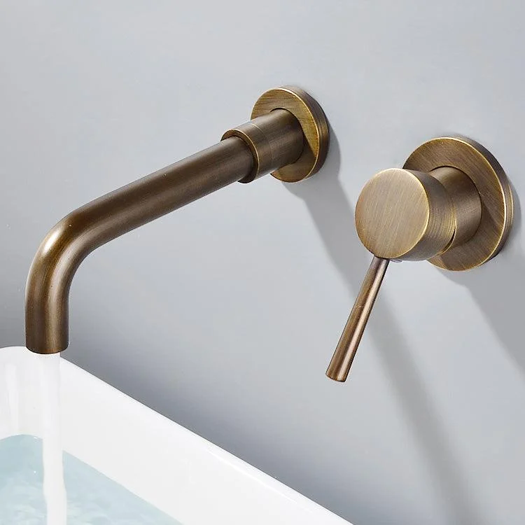 Modern Brass Roman Tub Tap with 1 Lever Handles Tub Tap -Bathlova