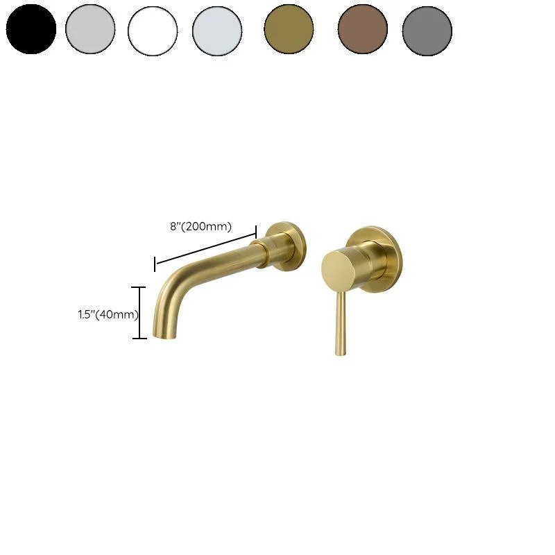 Modern Brass Roman Tub Tap with 1 Lever Handles Tub Tap -Bathlova