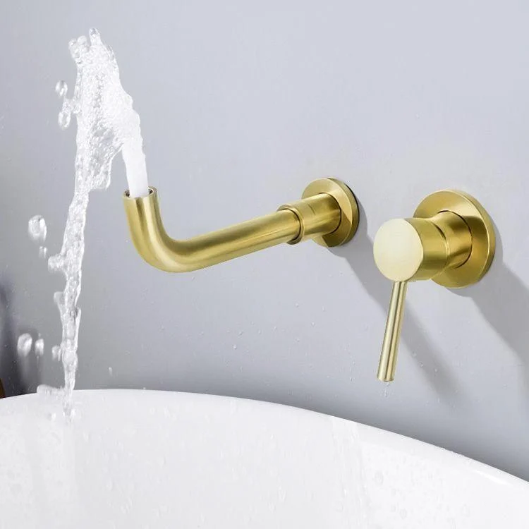 Modern Brass Roman Tub Tap with 1 Lever Handles Tub Tap -Bathlova