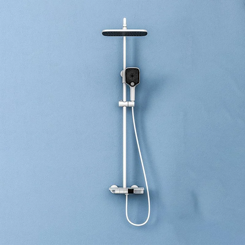 Modern Brass Shower System Wall Mounted Shower Set with Handheld Shower Head -Bathlova