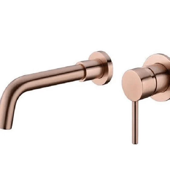 Modern Brass Wall Mounted Tap -Bathlova