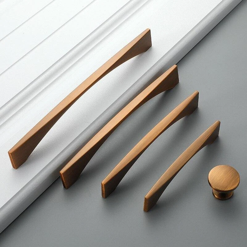 Modern Bronze Cabinet and Drawer Handles -Bathlova