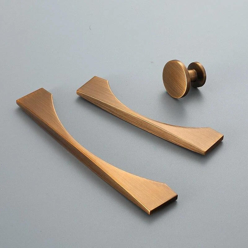 Modern Bronze Cabinet and Drawer Handles -Bathlova