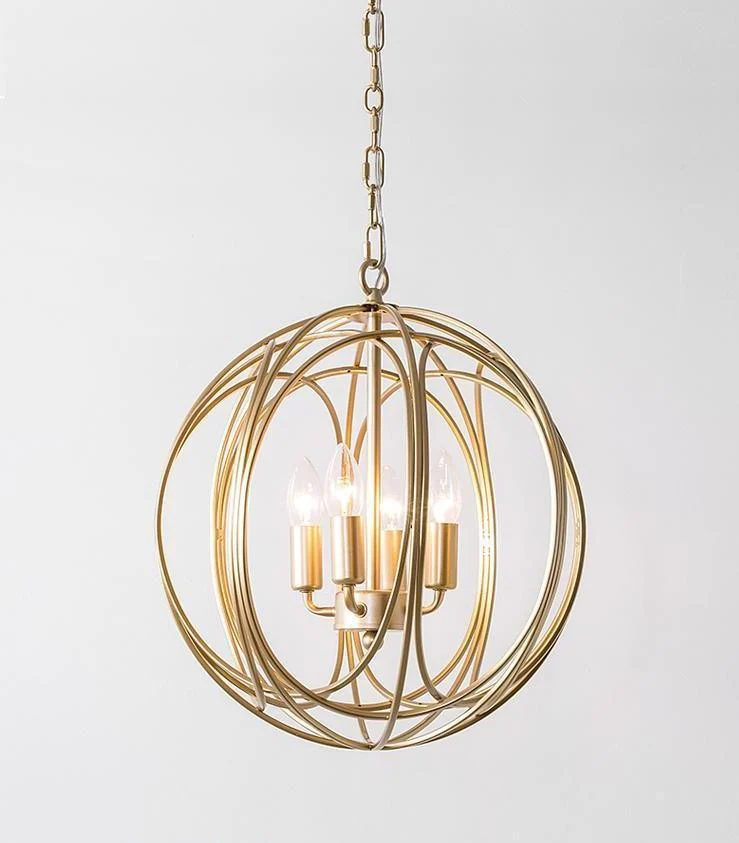 Modern Cage Chandelier -Bathlova