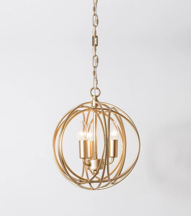 Modern Cage Chandelier -Bathlova