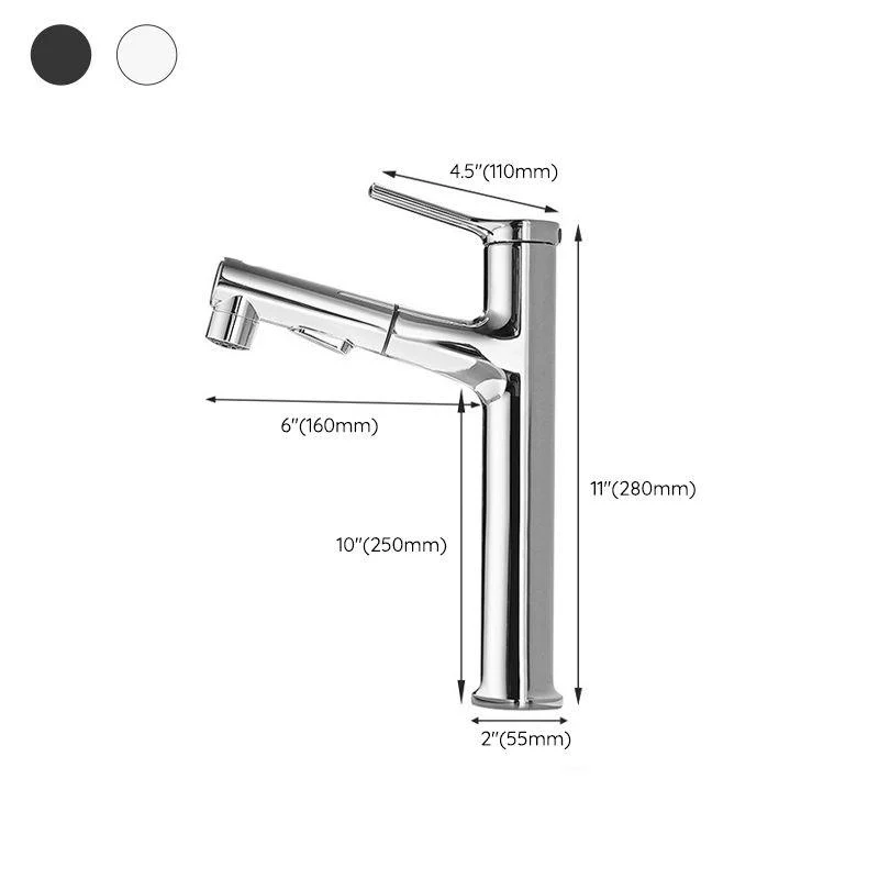 Modern Centerset Tap Copper Centerset Lavatory Tap for Bathroom -Bathlova