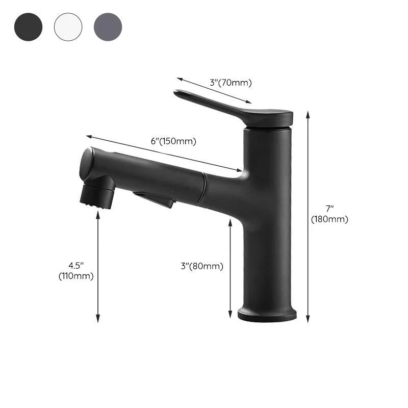 Modern Centerset Tap Copper Centerset Lavatory Tap for Bathroom -Bathlova