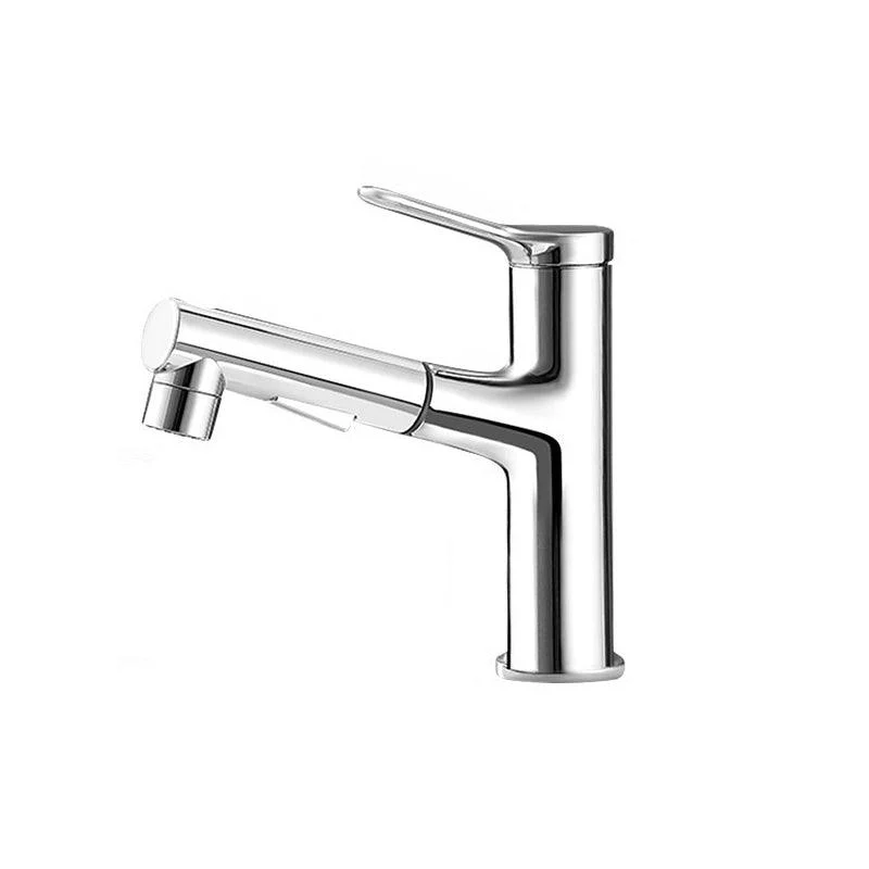 Modern Centerset Tap Copper Centerset Lavatory Tap for Bathroom -Bathlova