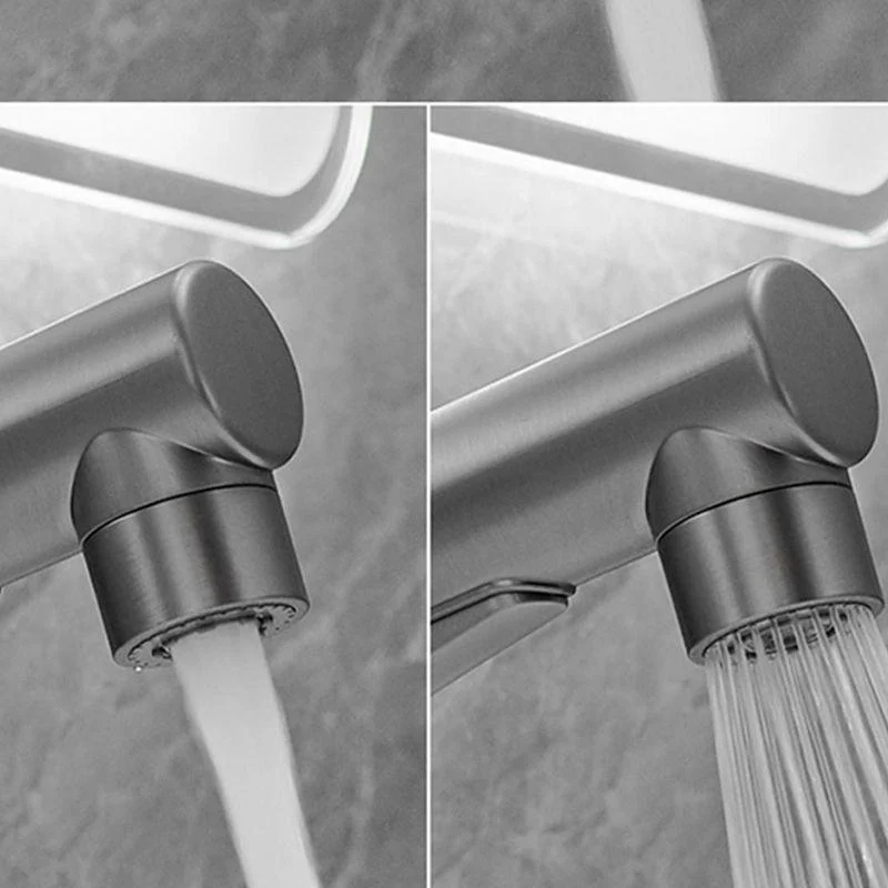 Modern Centerset Tap Copper Centerset Lavatory Tap for Bathroom -Bathlova