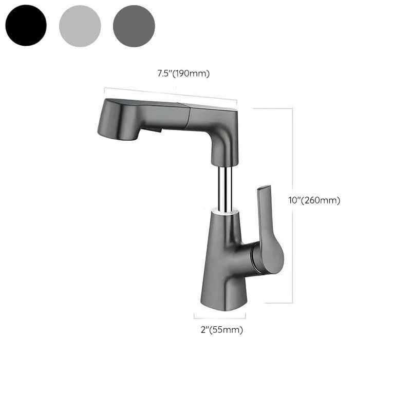 Modern Centerset Tap Single Lever Handle Vessel Sink Bathroom Tap -Bathlova