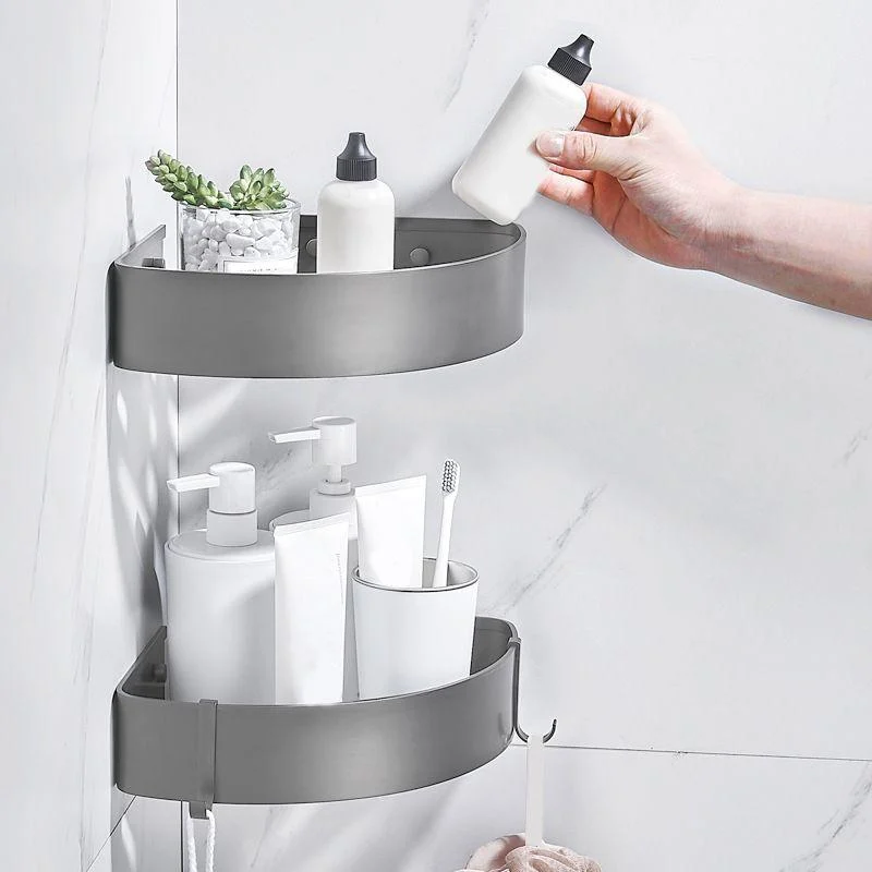 Modern Chrome Bathroom Accessory Set Aluminum Bath Hardware Set -Bathlova