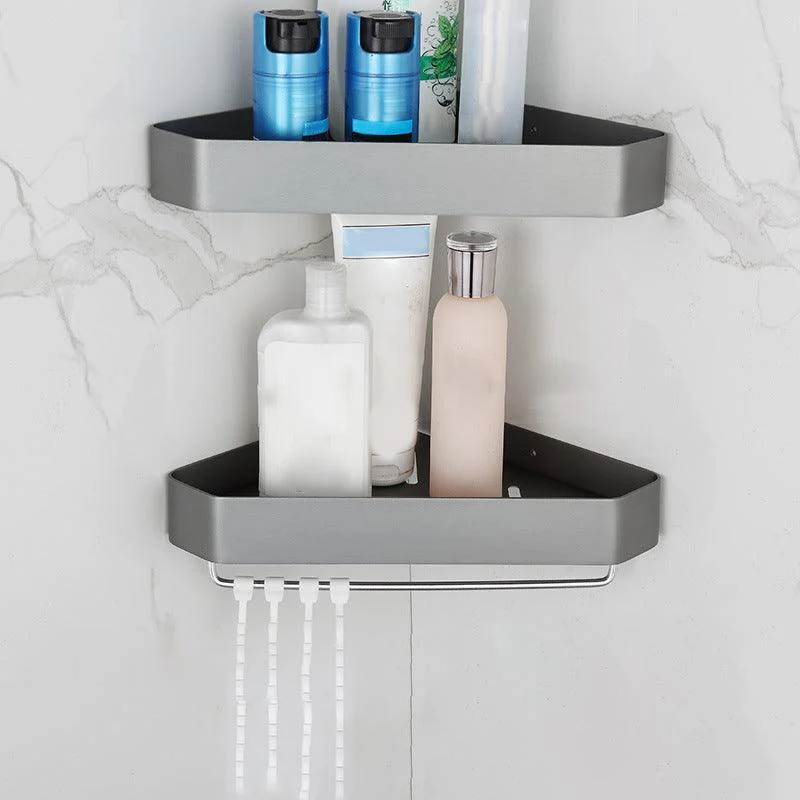 Modern Chrome Bathroom Accessory Set Aluminum Bath Hardware Set -Bathlova