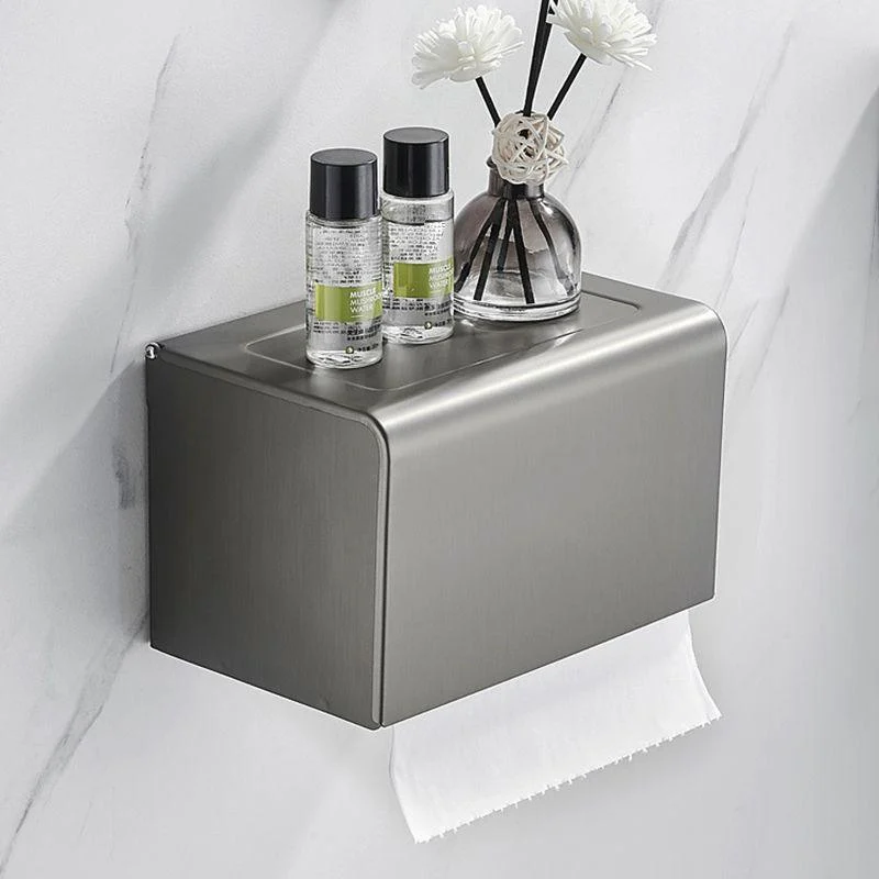 Modern Chrome Bathroom Accessory Set Aluminum Bath Hardware Set -Bathlova