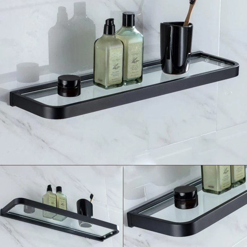 Modern Classic Bath Hardware Set in Stainless Steel Matte Black Robe Hooks/Towel Ring Bar -Bathlova