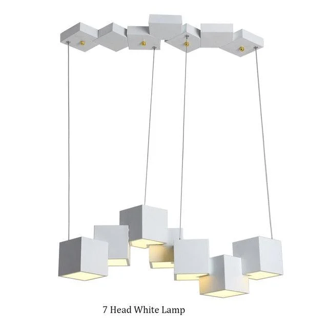 Modern Cube LED Light Fixture -Bathlova