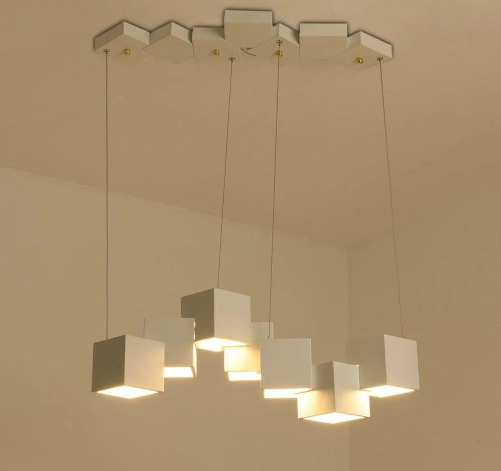 Modern Cube LED Light Fixture -Bathlova