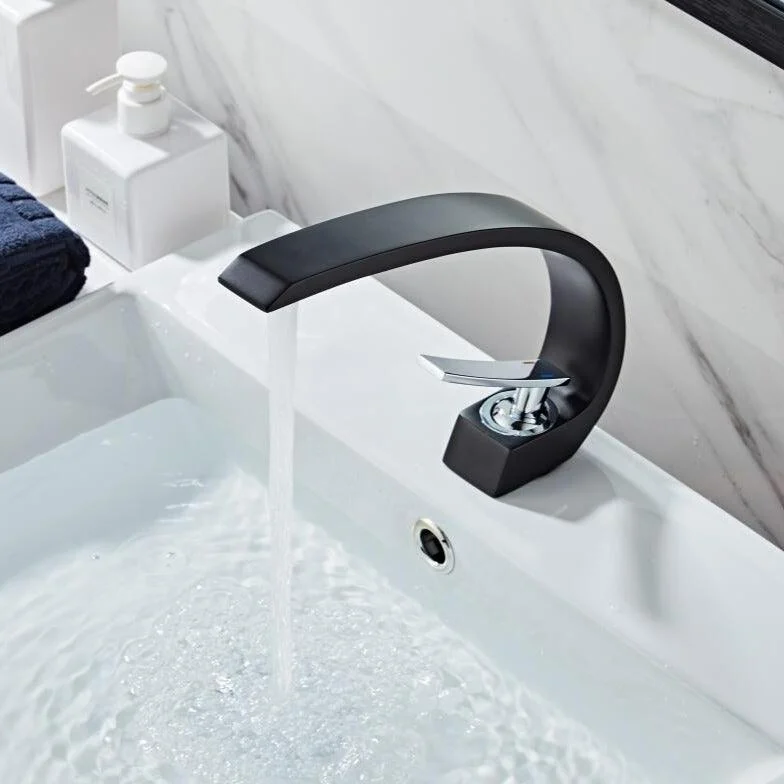 Modern Curved Bathroom Tap -Bathlova