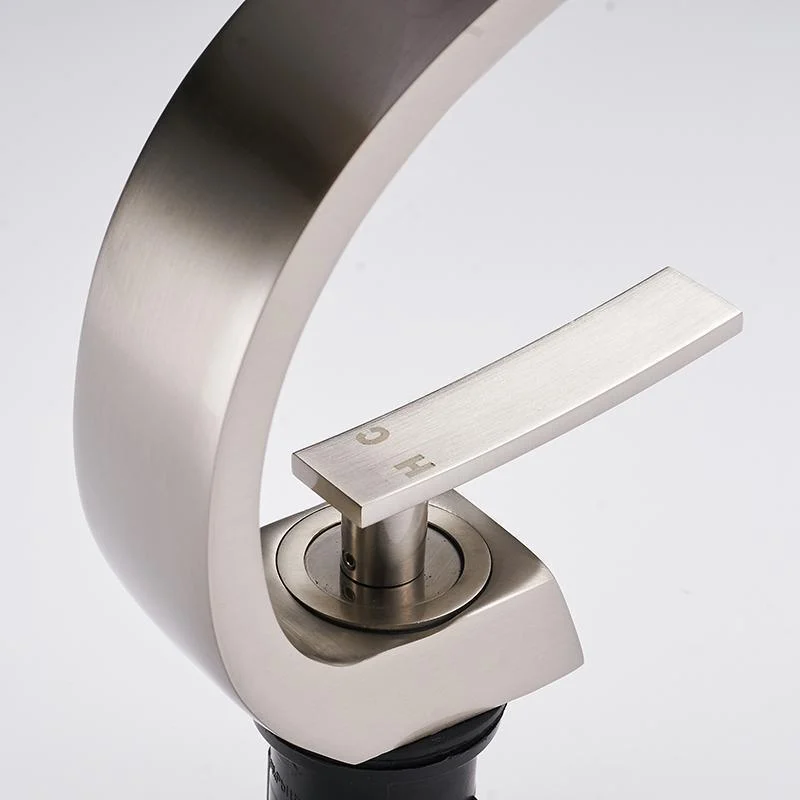 Modern Curved Bathroom Tap -Bathlova