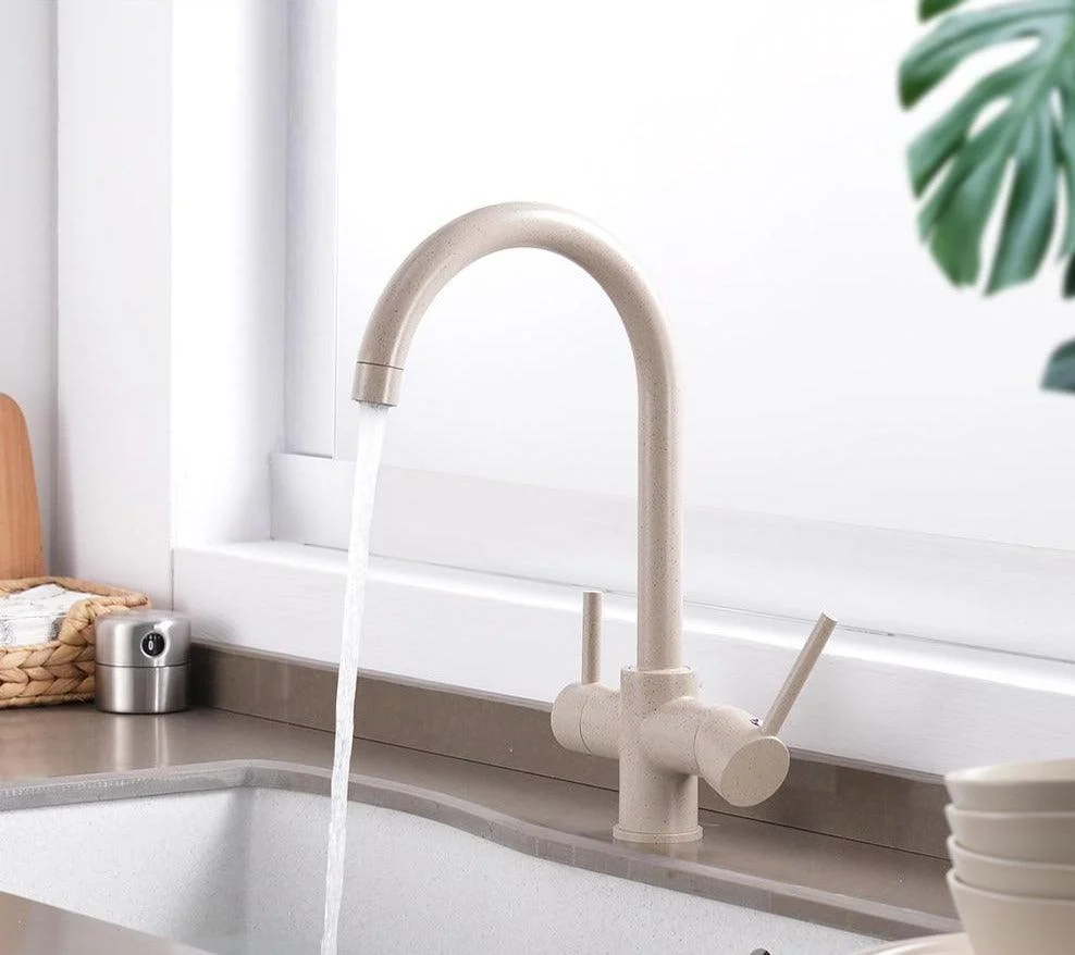 Modern Curved Kitchen Tap -Bathlova