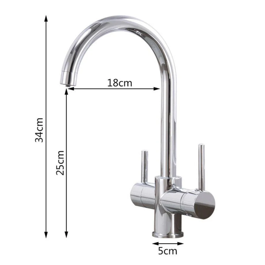 Modern Curved Kitchen Tap -Bathlova