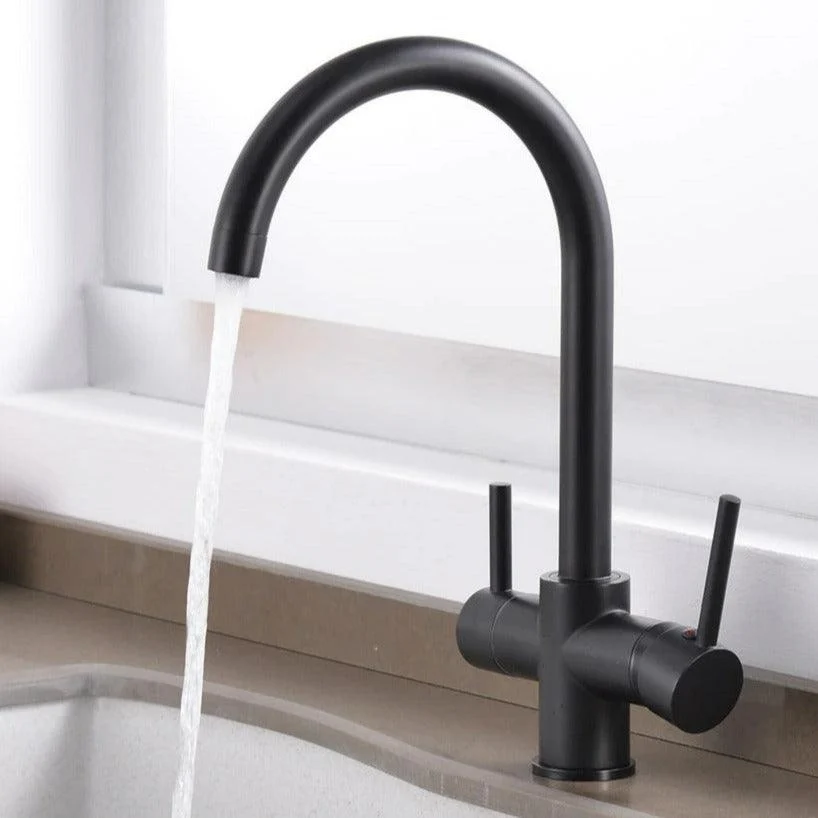 Modern Curved Kitchen Tap -Bathlova