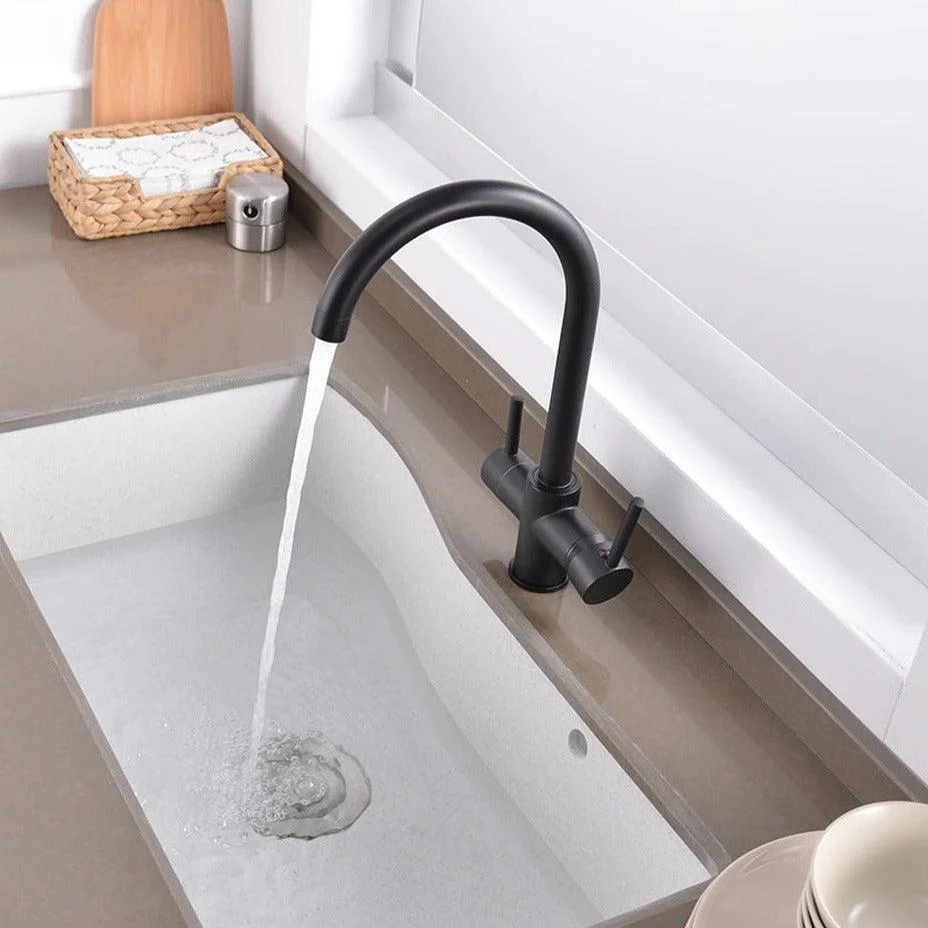 Modern Curved Kitchen Tap -Bathlova