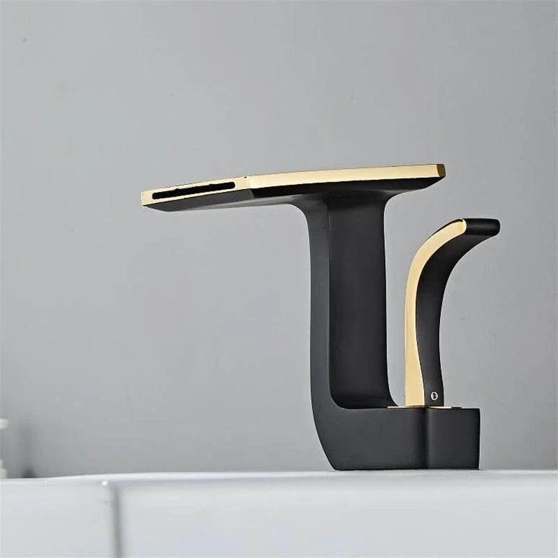 Modern Deck Mounted Waterfall Bathroom Tap -Bathlova