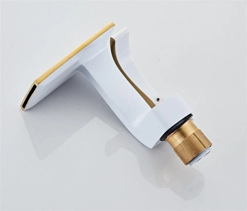 Modern Deck Mounted Waterfall Bathroom Tap -Bathlova