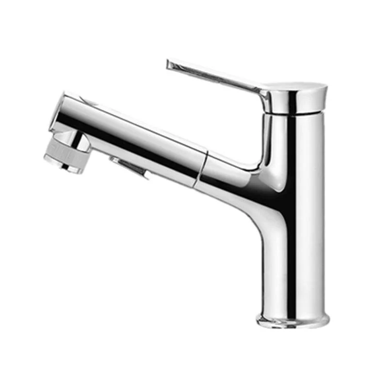 Modern Design Bathroom Tap Single Handle Tap with Water Hose -Bathlova