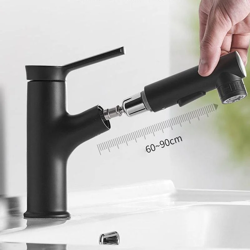 Modern Design Bathroom Tap Single Handle Tap with Water Hose -Bathlova