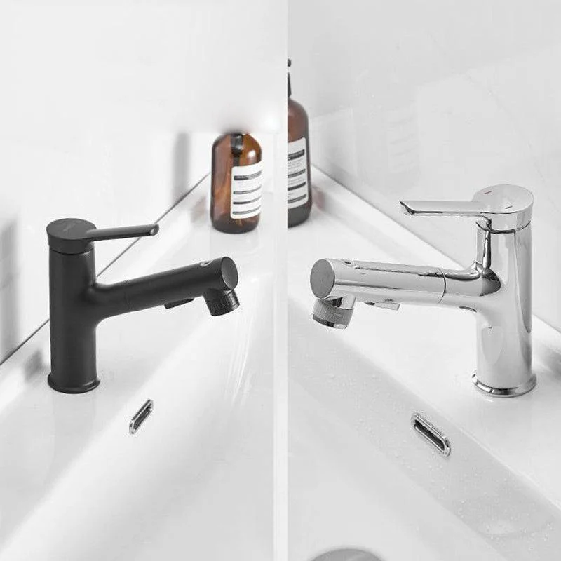 Modern Design Bathroom Tap Single Handle Tap with Water Hose -Bathlova