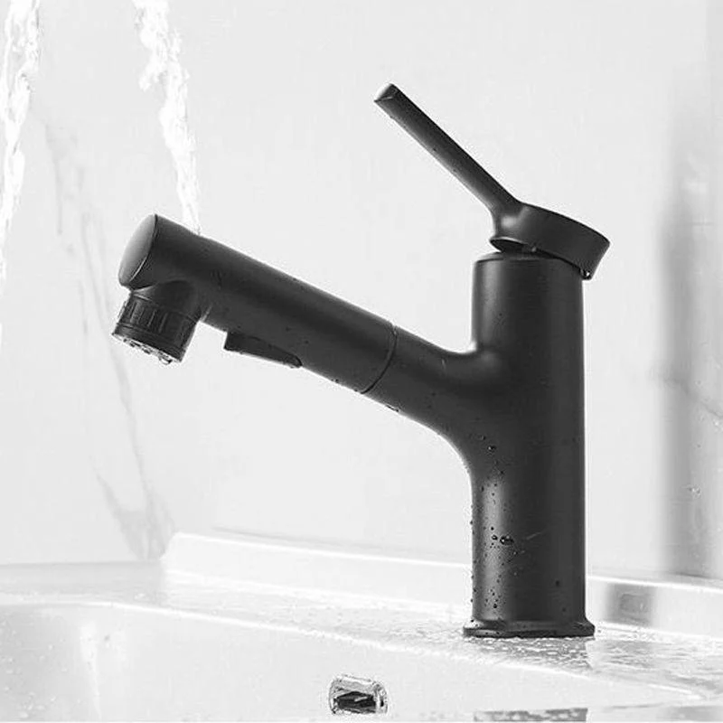 Modern Design Bathroom Tap Single Handle Tap with Water Hose -Bathlova