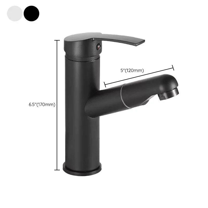 Modern Design Bathroom Tap Single Handle Tap with Water Hose -Bathlova